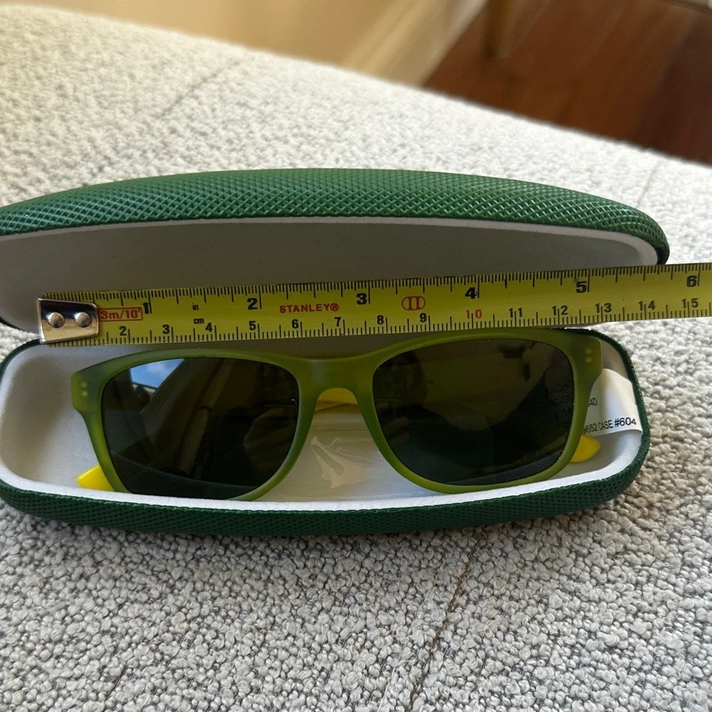 Lacoste Yellow and Green KIDS Sunglasses with Case